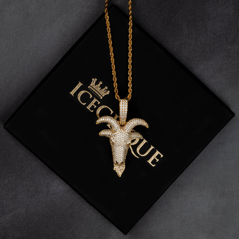 The Goat Pendant - ICECLIQUE JEWELRY 