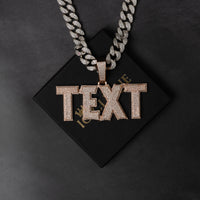 Custom Modern Letter Pendant