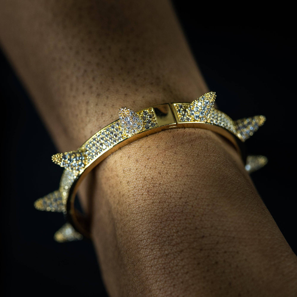 9mm Thorn Bracelet - ICECLIQUE JEWELRY 
